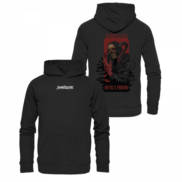 Devil's Friend Hoodie black