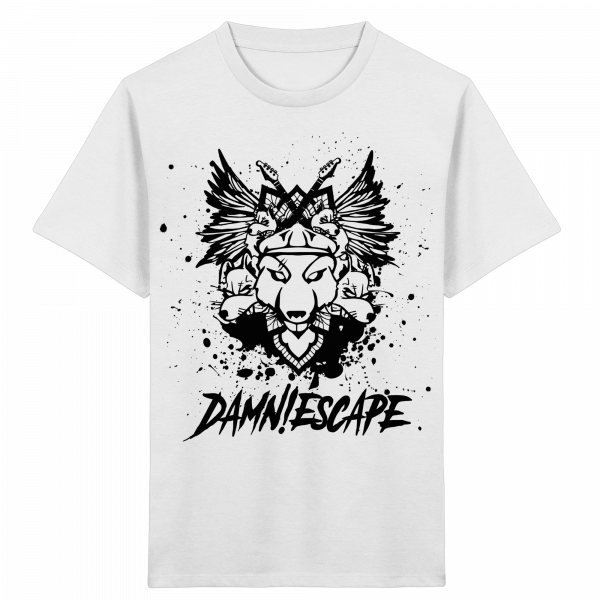 Kids T-Shirt DAMN!ESCAPE Mouse white