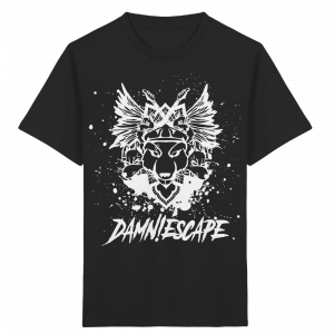 Kids T-Shirt DAMN!ESCAPE Mouse black